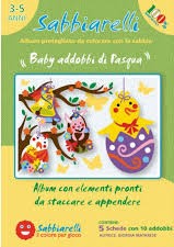 ALBUM CON 5 SCHEDE - BABY ADDOBBI DI PASQUA
